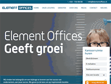 Tablet Screenshot of elementoffices.nl